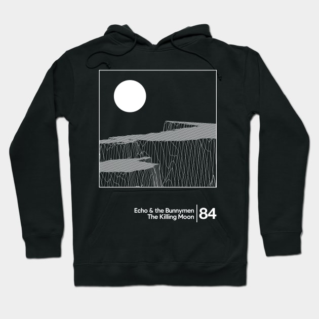 The Killing Moon / Minimal Style Graphic Artwork Design Hoodie by saudade